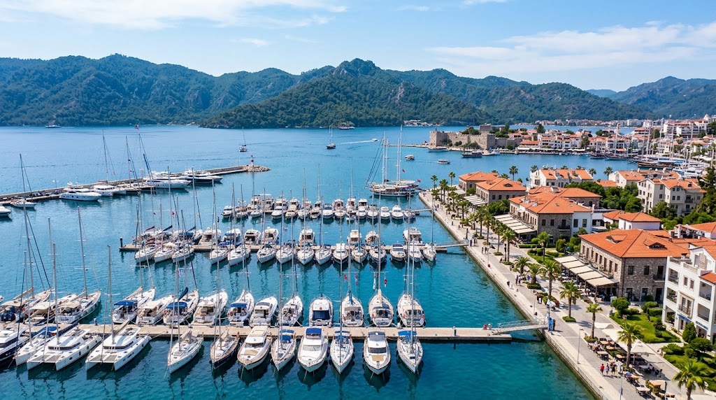 Marmaris Marina Gezi Rehberi: Yatlar, Sahil Yürüyüşleri ve VIP Transfer
