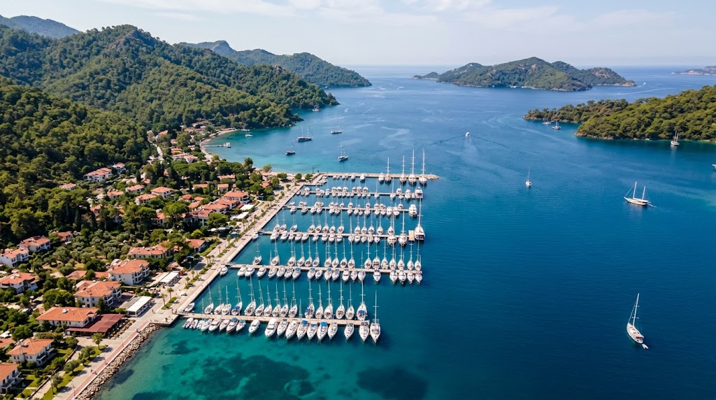 Göcek Gezi Rehberi: Marinalar, Koylar, Yat Turizmi ve VIP Transfer
